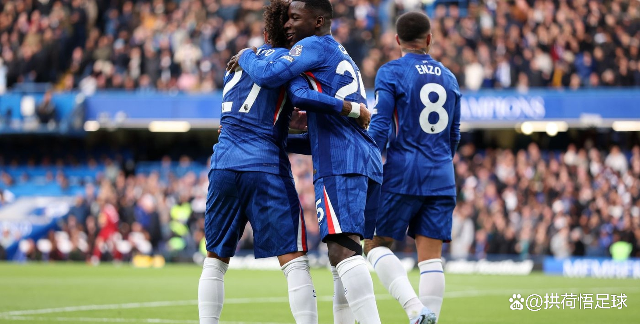 关于切尔西主场大胜桑德兰，积分巩固的信息